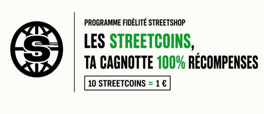 Streetcoins StreetShop : gagne et utilise tes points fidélité